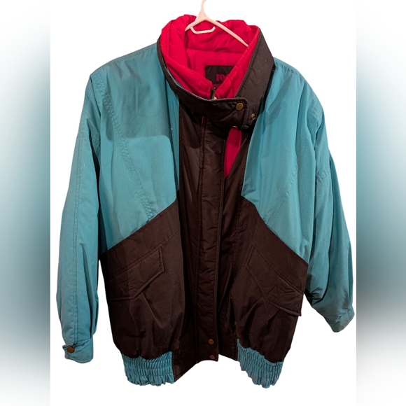 fog Jackets & Blazers - Vintage retro winter Jacket- Large